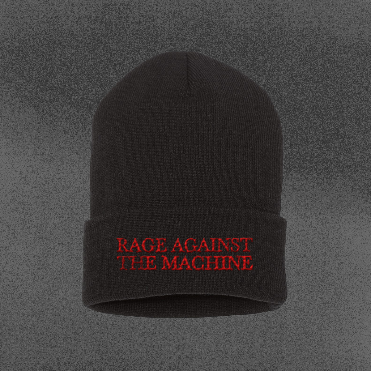 RAGE AGAINST THE MACHINE ビーニー ネイビー Banner Beanie